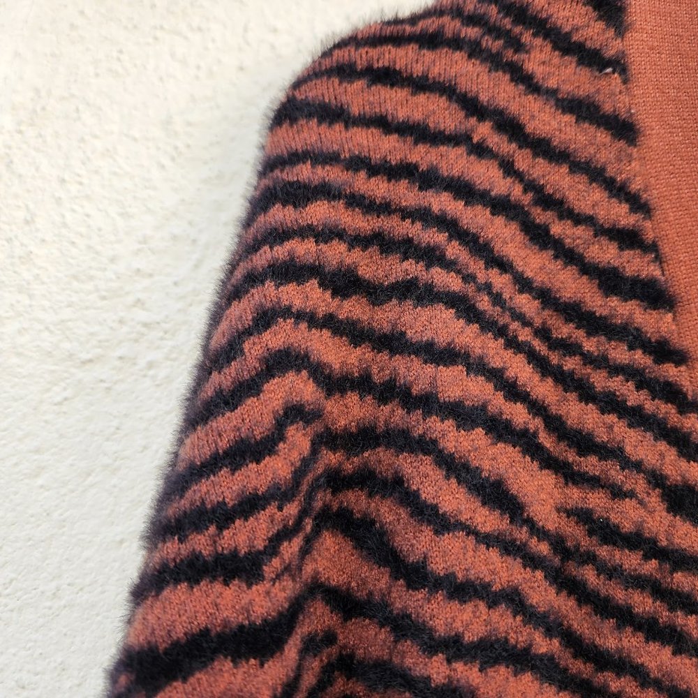 ZARA Zebra Duster Cardigan - Picture 7 of 9
